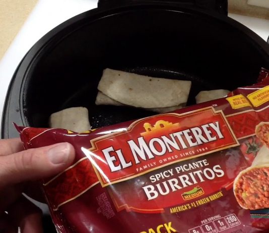 Frozen Burrito in Air Fryer Frozen Burrito in Air Fryer