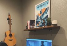 The Hands Of A Man Working With His PC. Innovation Idea. Home Office