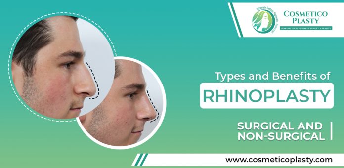 Types and Benefits of Rhinoplasty Surgical and Non-surgical