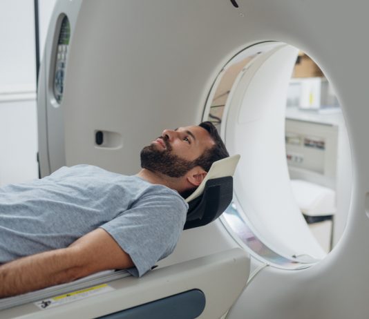 In the case of back pain, why would a doctor request an MRI?