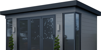 Just How to Create Home Yard Rooms stylish insulated garden room uk