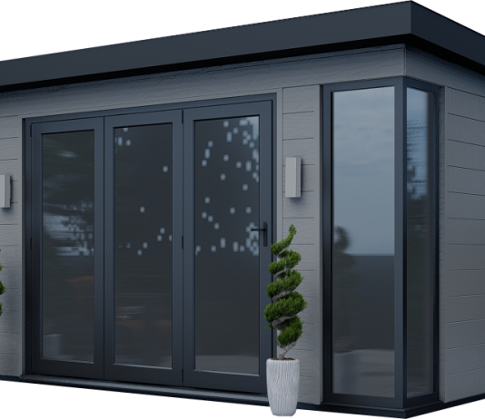 Just How to Create Home Yard Rooms stylish insulated garden room uk