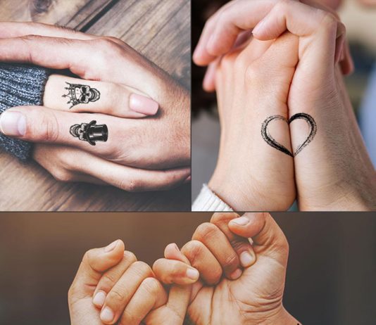 Soulmate Matching Couple Tattoos Soulmate Matching Couple Tattoos
