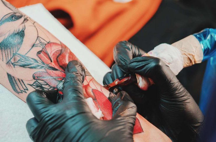 Tattoo Ink Red