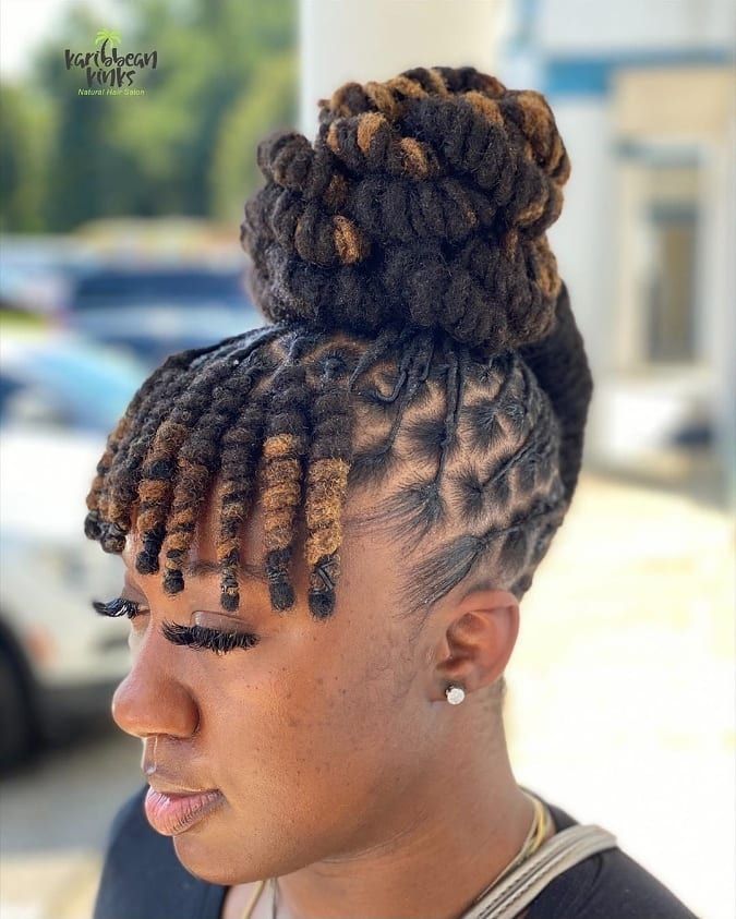 Locs Style For Woman