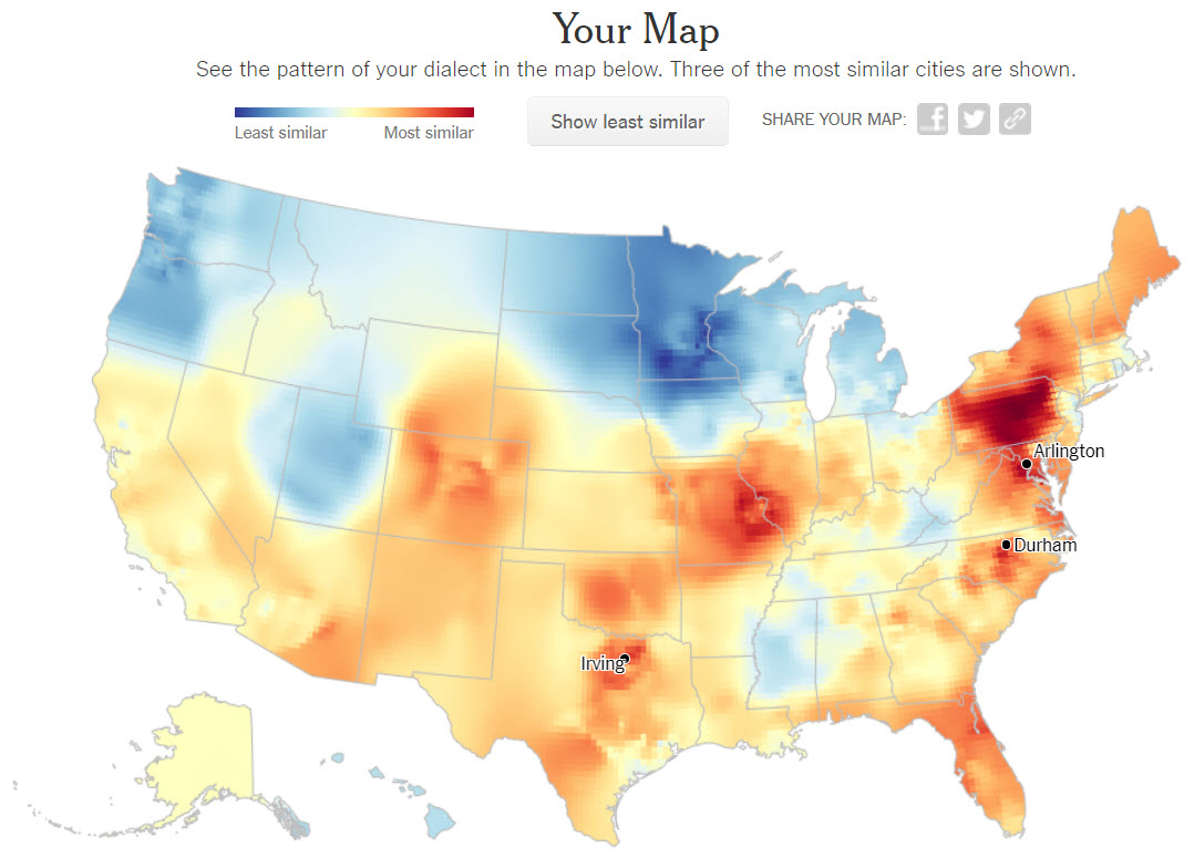 A study of dialects is necessary