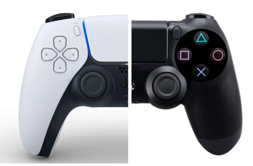 Difference between a PS5 and a PS4 controller