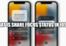 iPhone Share Focus Status – What does It Mean? What is Share Focus Status