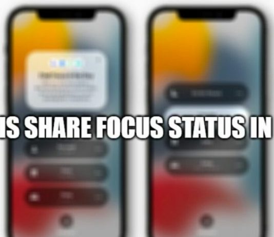 iPhone Share Focus Status – What does It Mean? What is Share Focus Status